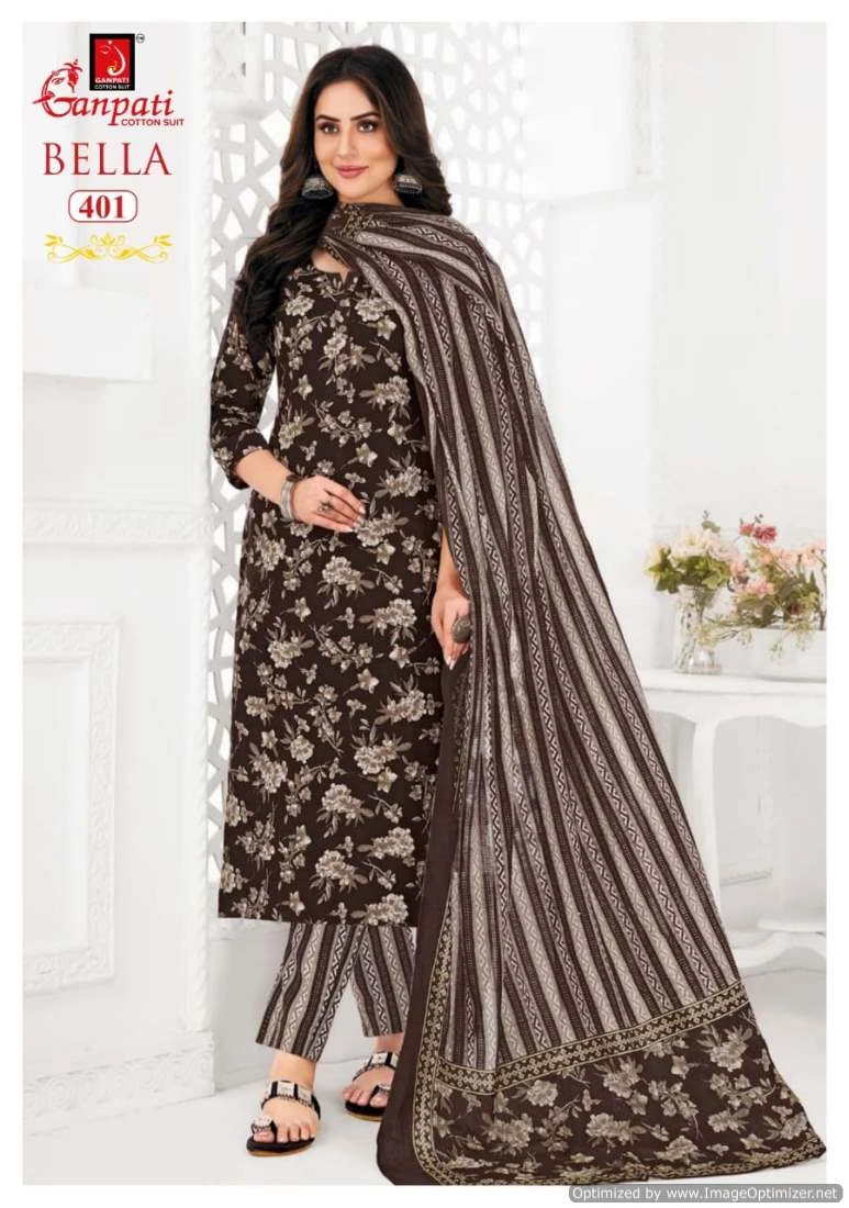 Ganpati Bella Vol 4 Cotton Wholesale Readymade Salwar Suit Catalog — Wholesale Salwar Suits, Ganpati wholesale from Surat - Gallery Image 15
